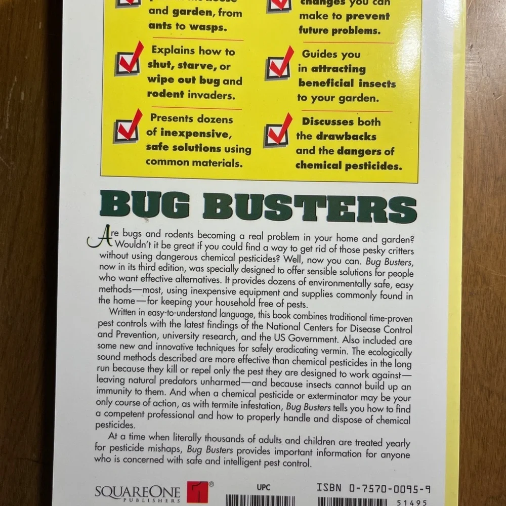 Bug Busters by Bernice Lifton. Poison Free Pest Control for House and Garden - Picture 3 of 9